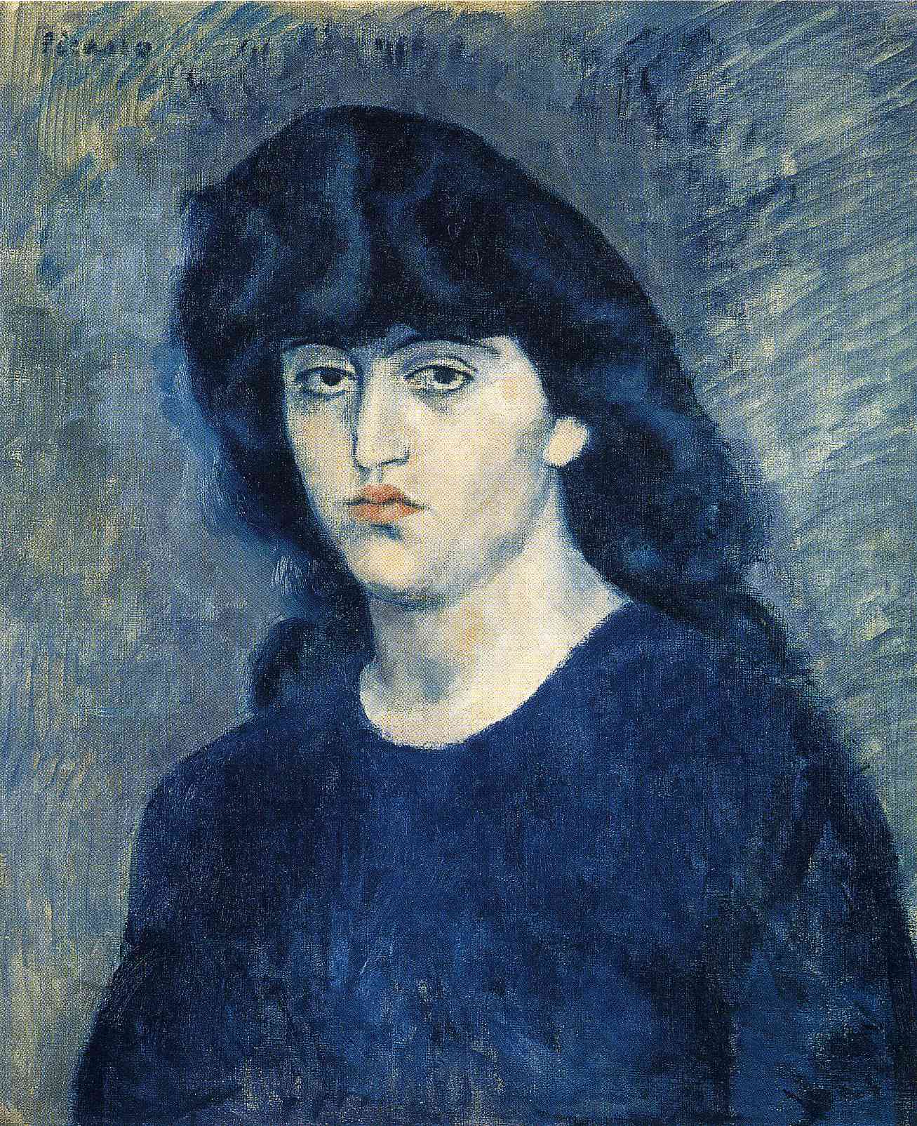 Picasso Portrait of Suzanne Bloch 1904